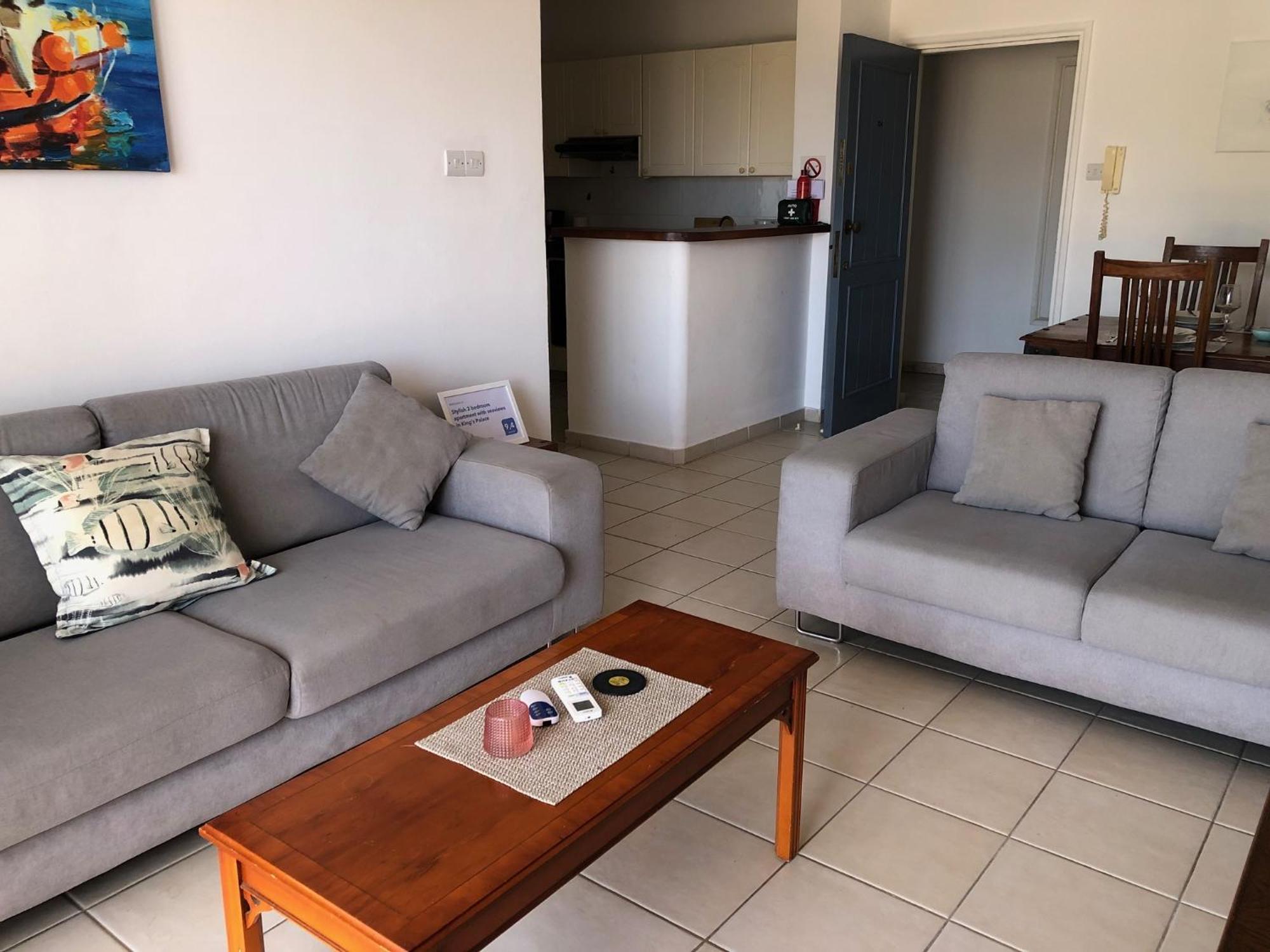 Kings Palace - Stylish 2 Bed Apartment With Sea Views Paphos Exterior foto